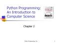 Python Programming: An Introduction to Computer Science PowerPoint PPT Presentation