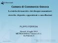 Camera di Commercio Genova La tutela dei marchi e dei disegni comunitari: ricerche, deposito, opposizioni o cancellazioni PowerPoint PPT Presentation