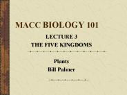 MACC BIOLOGY 101
