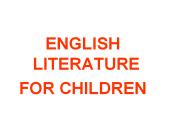 ENGLISH LITERATURE