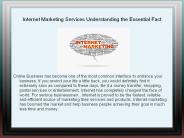Internet marketing service