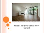 Which Window Would You Prefer?