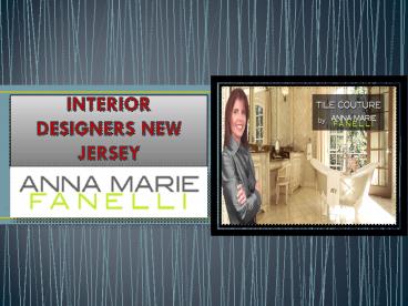 interior designers new jersey