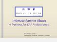 Intimate Partner Violence PowerPoint PPT Presentation