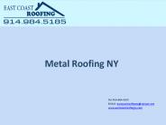 Metal Roofing NY