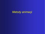 Metody animacji