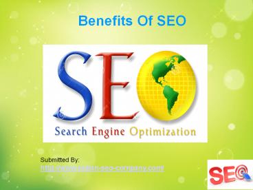 PPT – Benefits Of SEO PowerPoint presentation | free to download - id ...