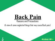 Back Pain Reasons and Precautions - Healmor Oil