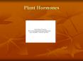 Plant Hormones PowerPoint PPT Presentation