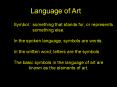 Language of Art PowerPoint PPT Presentation