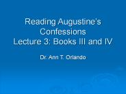 Reading Augustine