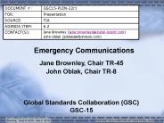 Emergency Communications