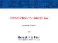 Introduction to Patent Law PowerPoint PPT Presentation