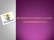 Mr Sparklean Window Cleaning