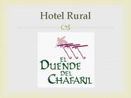 Hotel rural El Chafaril - Actividades