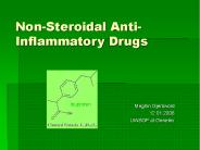 Non-Steroidal Anti-Inflammatory Drugs
