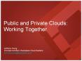 Public and Private Clouds: Working Together PowerPoint PPT Presentation