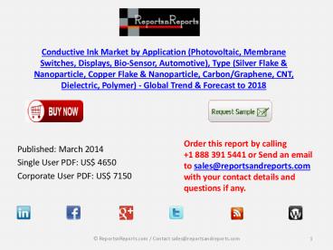 Conductive Ink Industry  Forecast to 2018