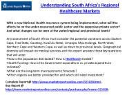 South Africa's Regional Healthcare Markets