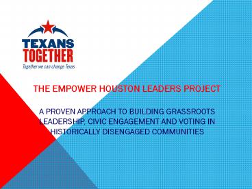 ENG 6331 UHD EHL Proposal