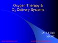 Oxygen Therapy PowerPoint PPT Presentation
