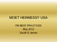 MOET HENNESSY USA PowerPoint PPT Presentation
