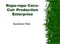 Rapu-rapu Coco-Coir Production Enterprise PowerPoint PPT Presentation