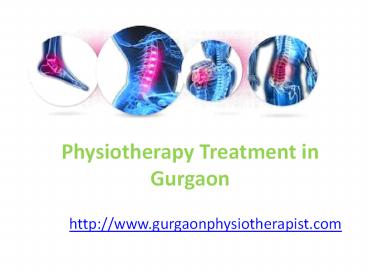 Physiotherapy Treatment in Gurgaon