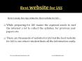 Best website for IAS PowerPoint PPT Presentation