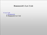 Hammurabi