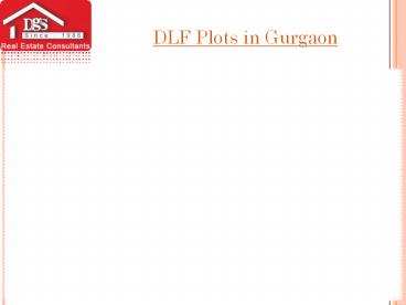 DLF Plots in Gurgaon