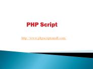 PHP Script