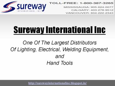 Sureway International Inc.