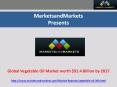 Global Vegetable Oil Market worth $91.4 Billion by 2017 PowerPoint PPT Presentation