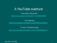 PowerPoint Presentation  -  The Virtual Math Teams project at Drexel U. supporting group cognition