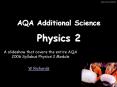 AQA Additional Science PowerPoint PPT Presentation