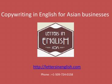 Professional letter writing service china