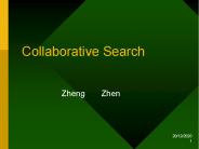 Collaborative Search