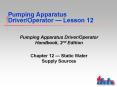 Pumping Apparatus Driver/Operator  PowerPoint PPT Presentation