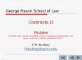 George Mason School of Law PowerPoint PPT Presentation