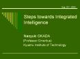 Steps towards Integrated        Intelligence PowerPoint PPT Presentation