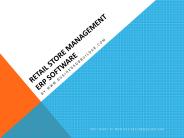 Retail store management software