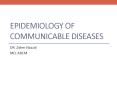 Epidemiology of Communicable Diseases PowerPoint PPT Presentation