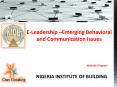 E-Leadership  PowerPoint PPT Presentation
