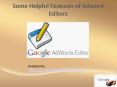 Some Helpful Features of Adword Editors PowerPoint PPT Presentation