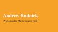 Andrew Rudnick- Branding Professional in the Plastic Surgery Field PowerPoint PPT Presentation