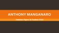 Anthony Manganaro- A Successful Fashion Designer PowerPoint PPT Presentation