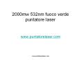 2000mw 532nm fuoco verde puntatore laser puntatorelaser.com PowerPoint PPT Presentation