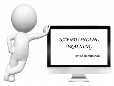 SAP BO Online Training