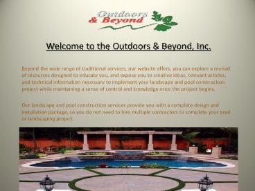 Pool Builders In Southern California